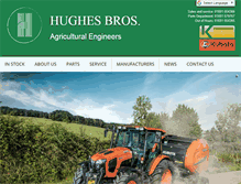Tablet Screenshot of hughes-bros.co.uk